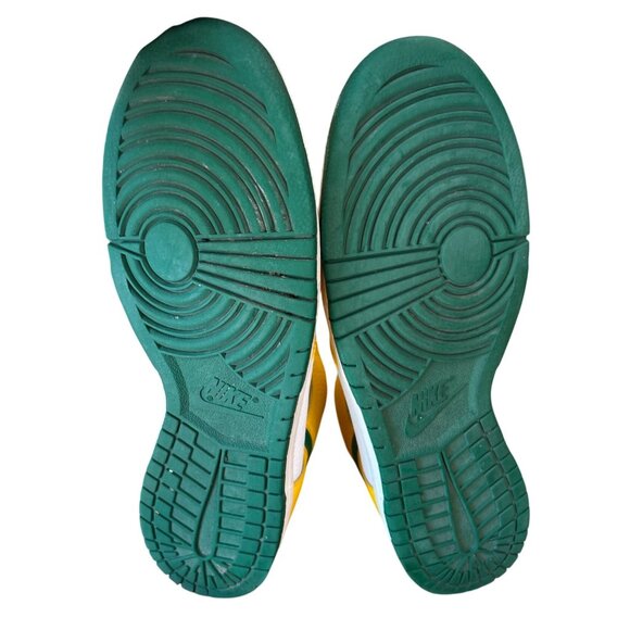 Nike Dunk High Pro Sneakers Men's 15 High Top Yellow Pine Green Varsity Brazil - Picture 4 of 7